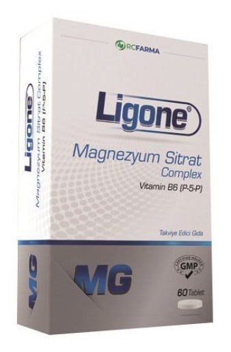 Ligone Magnezyum Sitrat Complex 60 Tablet