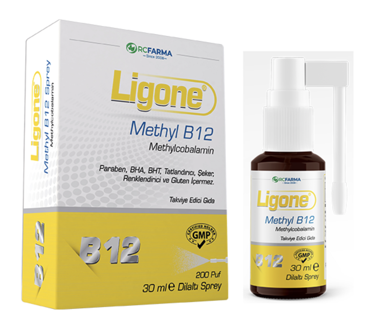 Ligone Methyl B12 Dilaltı Sprey 30ml
