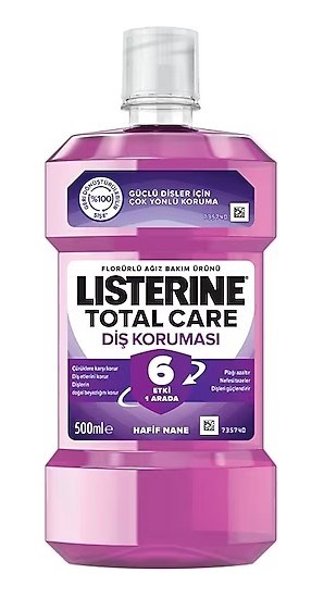 Listerine Total Care Diş Koruması 6 Etki Ağız Gargarası 500 ml
