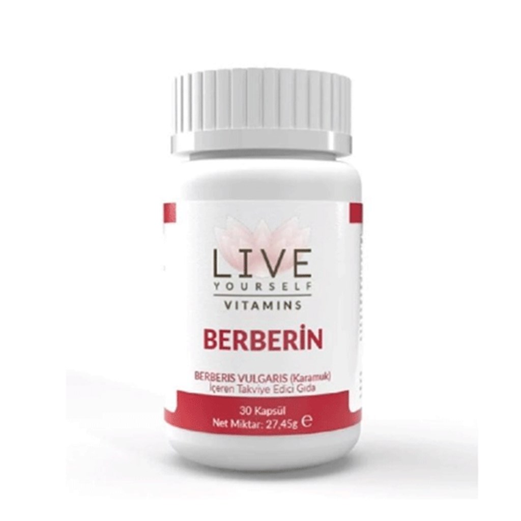 Liveyourself Berberin 30 Kapsül