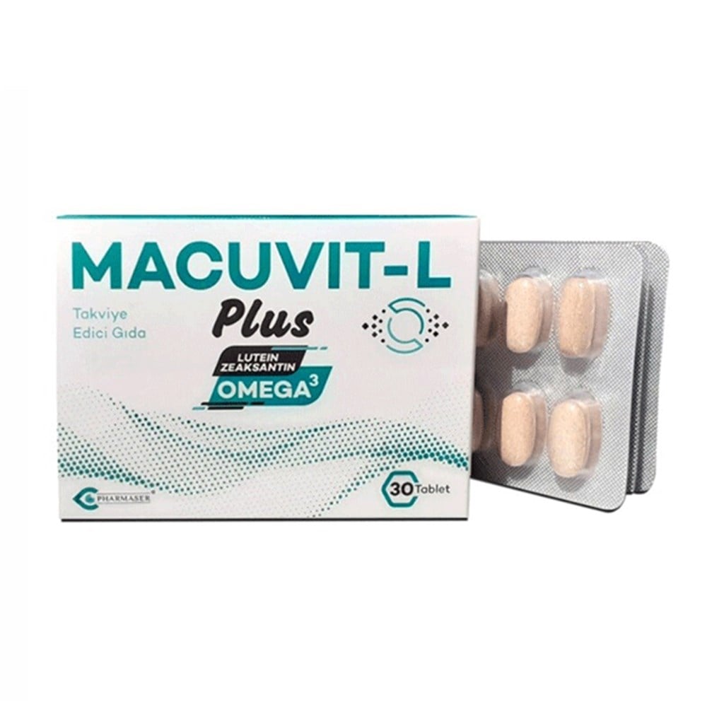 Macuvit - L Plus Takviye Edici Gıda 30 Tablet