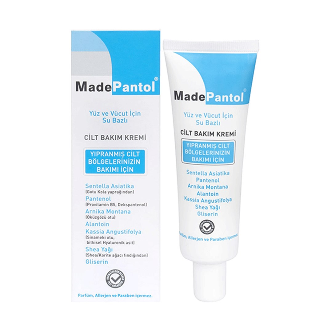 MadePantol Su Bazlı Cilt Bakım Kremi 50 ml
