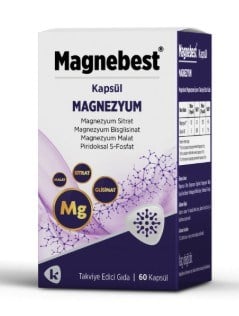 Magnebest Magnezyum 60 Kapsül