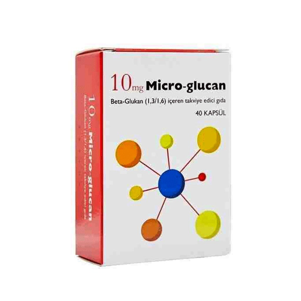 Micro Glucan 10 mg 40 Kapsül