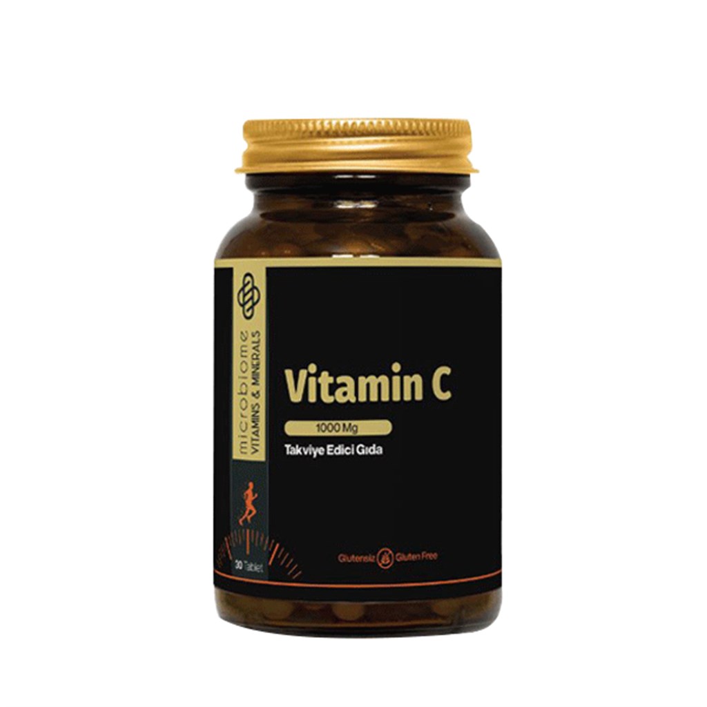 Microbiome Vitamin C 1000 mg Takviye Edici Gıda 30 Tablet