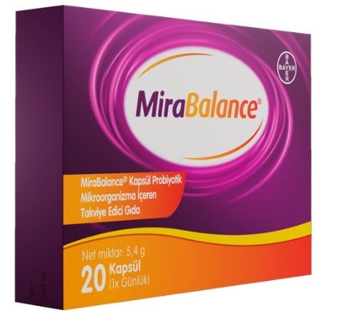 Mirabalance Probiyotik 20 Kapsül