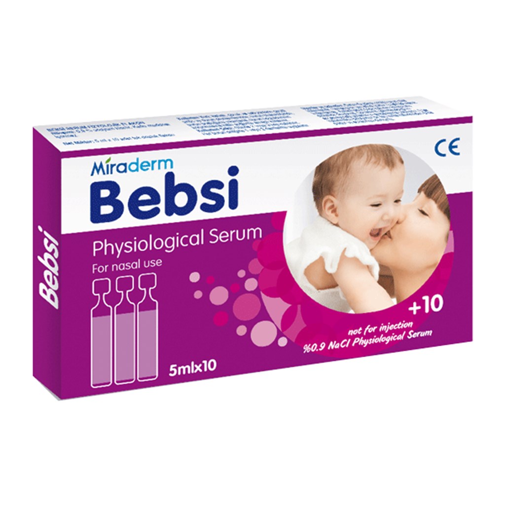 Miraderm Bebsi Physiological Serum 5mlx10