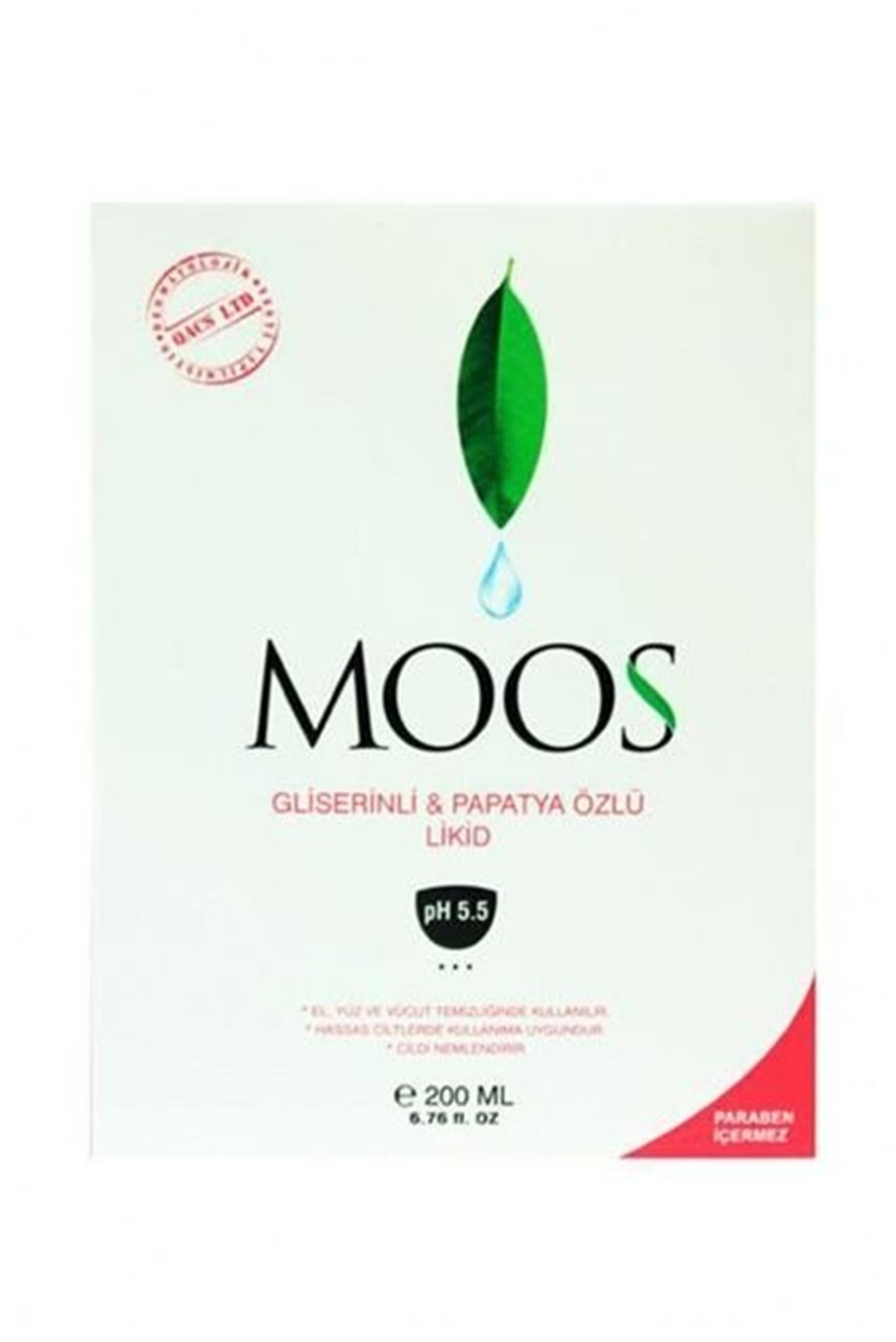 Moos Gliserinli & Papatya Özlü Likid Ph 5.5 200 ml
