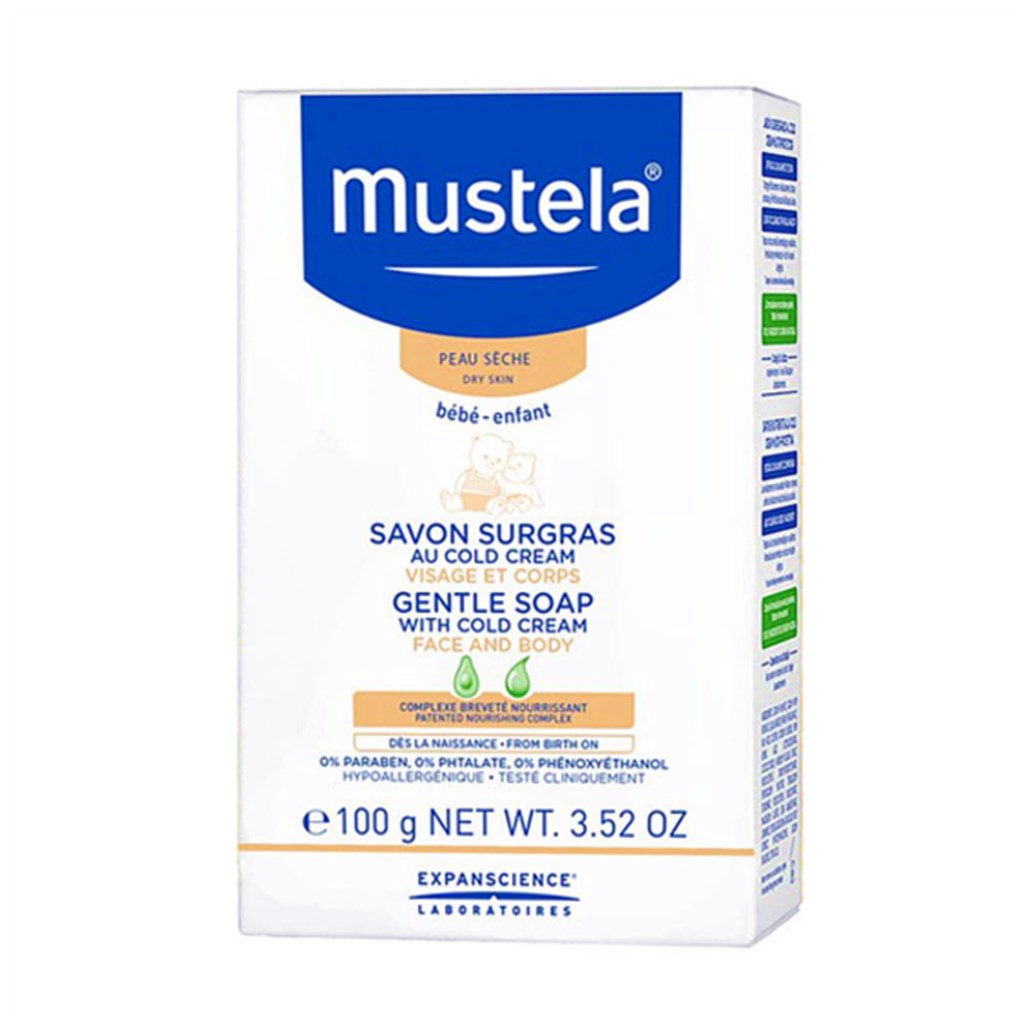 Mustela Cold Cream İçeren 100 gr Sabun
