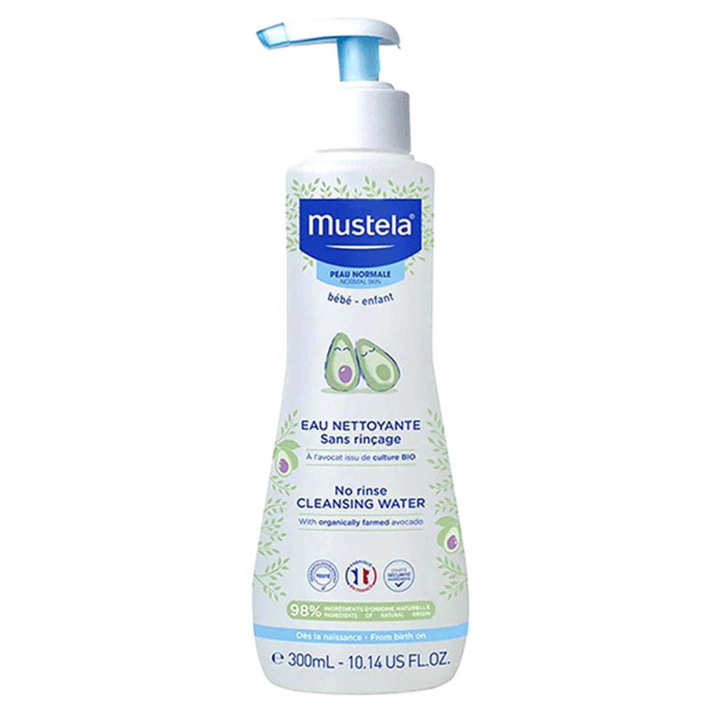 Mustela Durulama Gerektirmeyen Temizleme Suyu Normal Cilt 300 ml