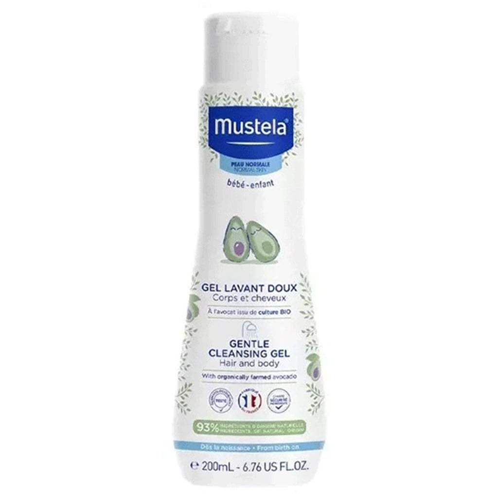 Mustela Gentle Cleansing Gel Saç ve Vücut Şampuanı 200 ml