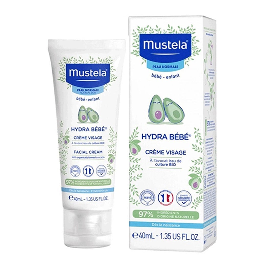 Mustela HydraBebe Facial Cream 40 ml - Yüz Kremi