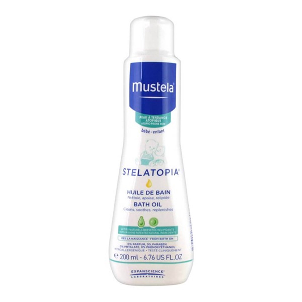 Mustela Stelatopia Bath Oil 200 ml