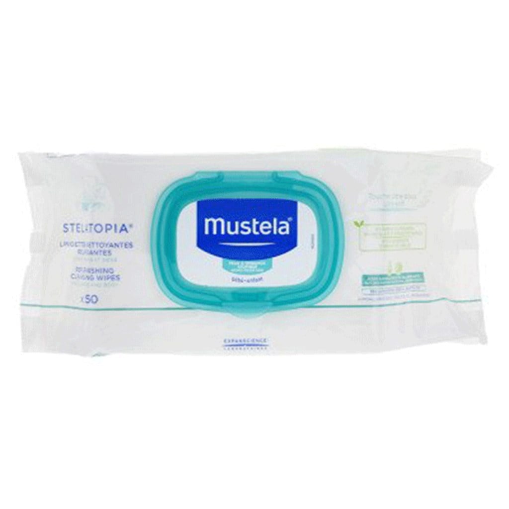 Mustela Stelatopia Yüz Temizleme Mendili Çok Kuru Cilt 50li