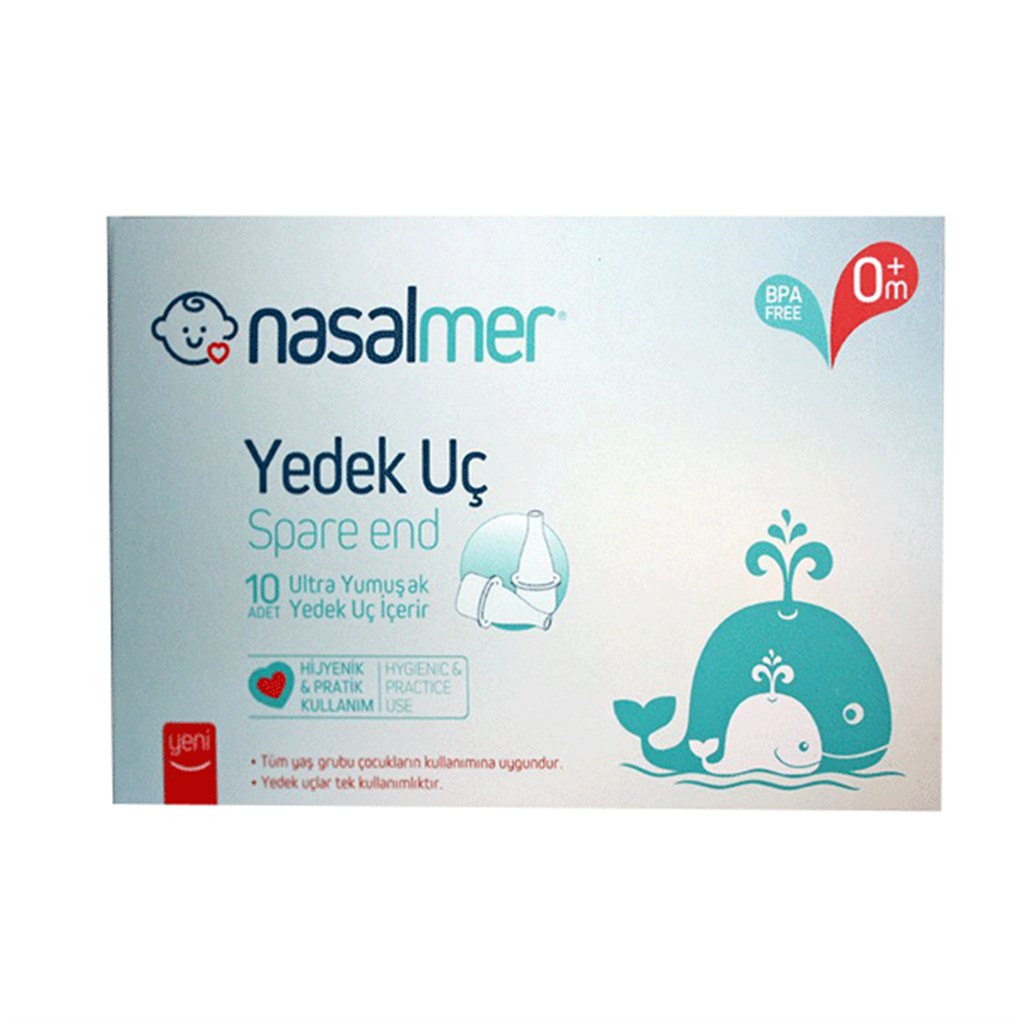 Nasalmer Burun Aspiratörü Yedek Uç 10 Adet