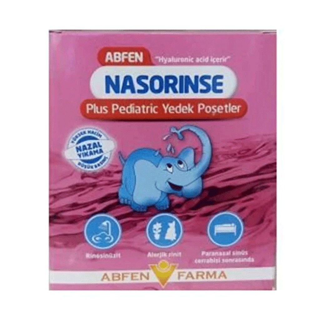 Nasorinse Plus Pediatrik Yedek Poşetler