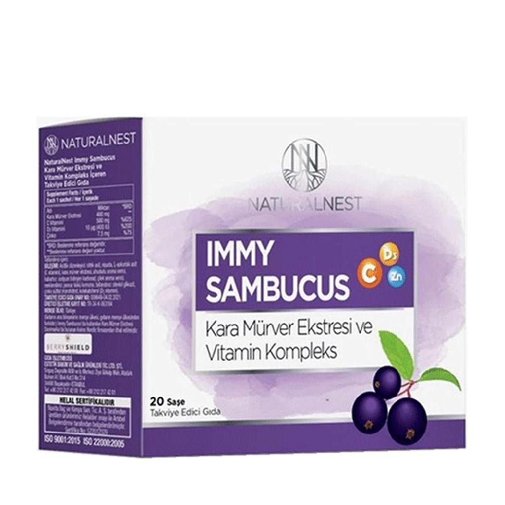 Naturalnest Immy Sambucus 20 Şase