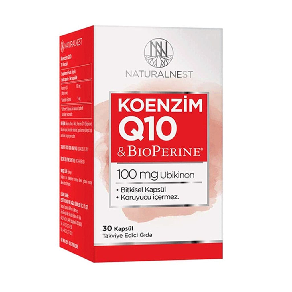 Naturalnest Koenzim Q10 30 Kapsül