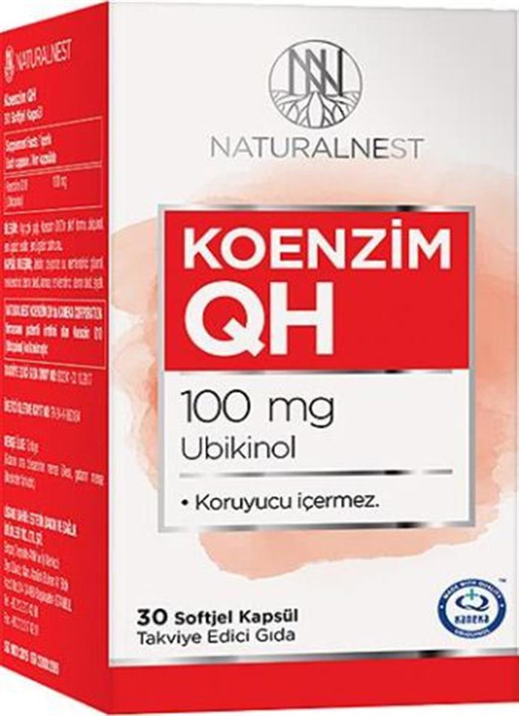 Naturalnest Koenzım Qh 30 Kapsul