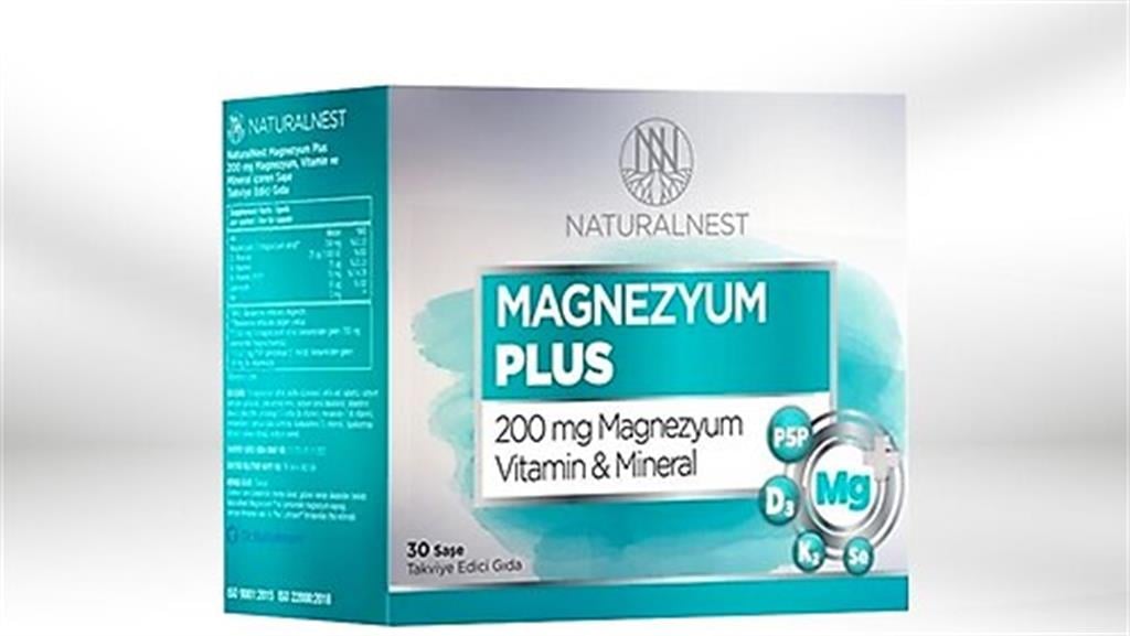Naturalnest Magnezyum Plus 30 Saşe