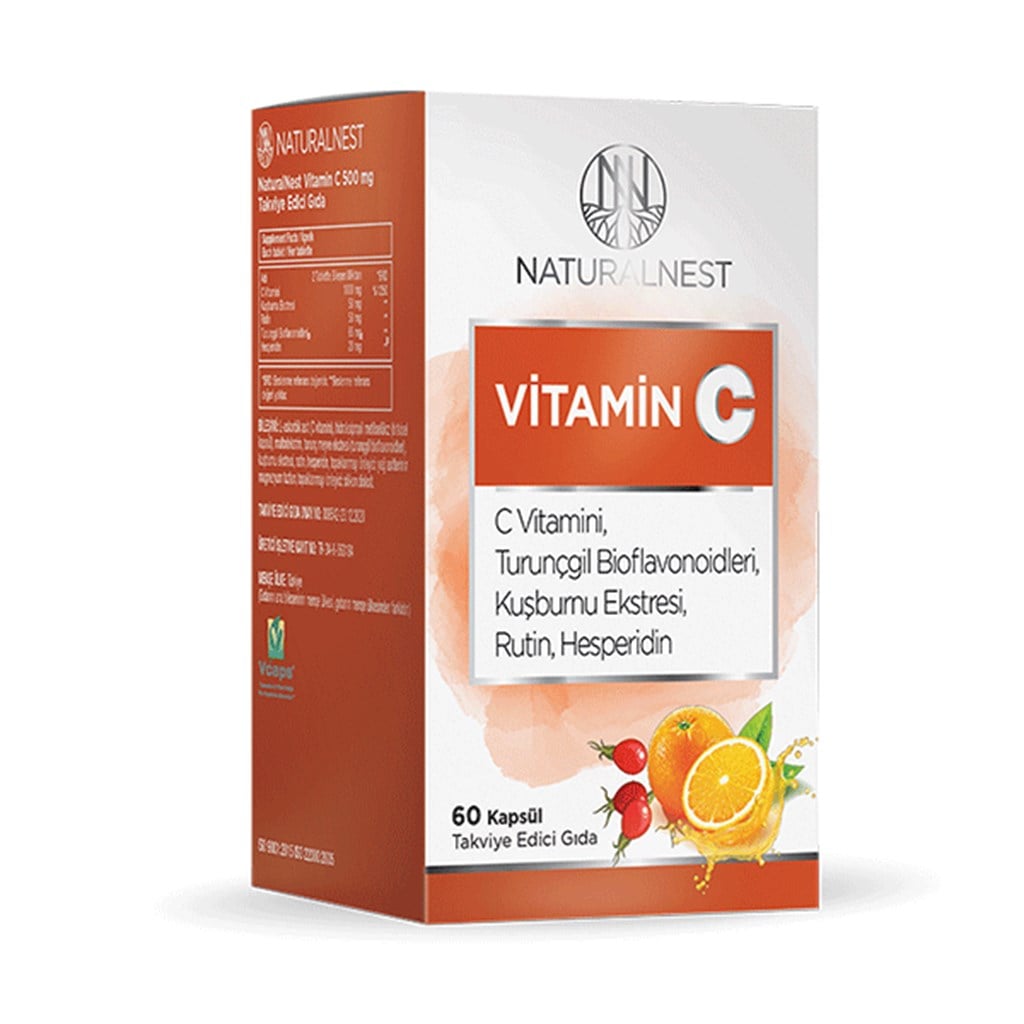 Naturalnest Vitamin C 60 Kapsül