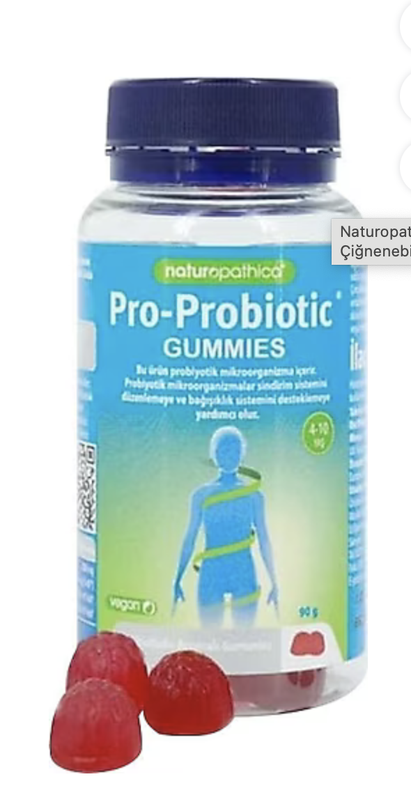 Naturopathica Pro-Probiotic Gummies 30 