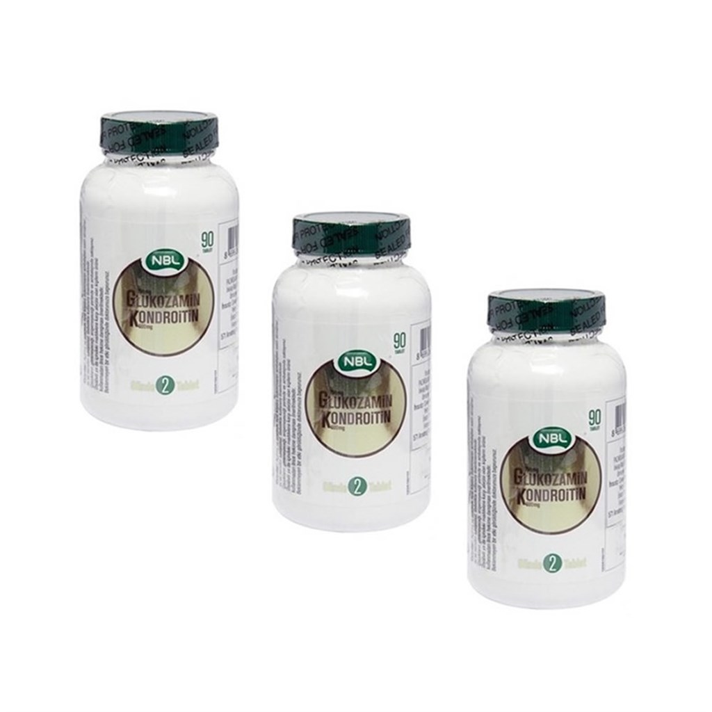 NBL Glukozamin Kondroitin 3 Kutu 90 Tablet 