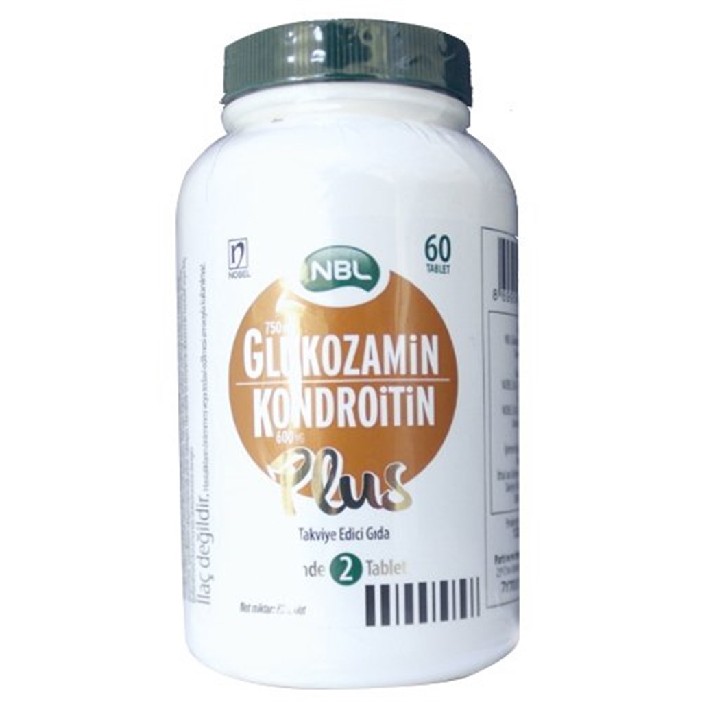 NBL Glukozamin Kondroitin Plus Takviye Edici Gıda 60 Tablet