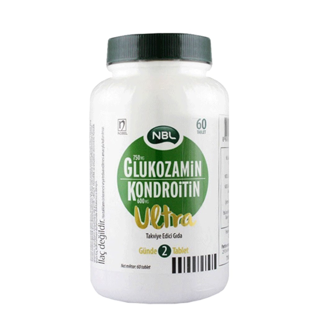 NBL Glukozamin Kondroitin Ultra Takviye Edici Gıda 60 Tablet