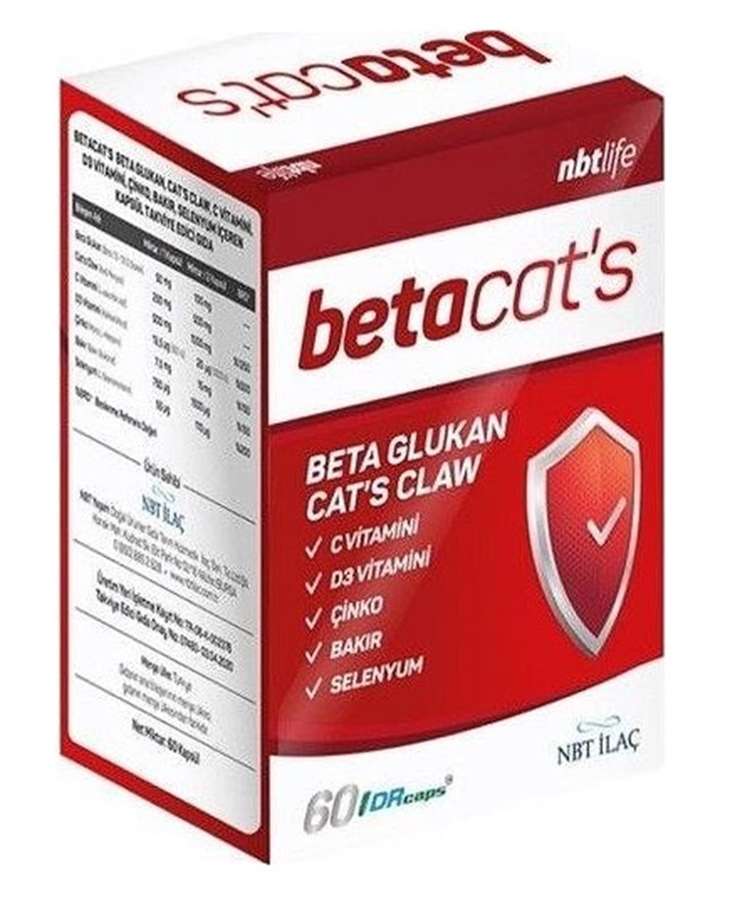 Nbt Betacats 60 Kapsül