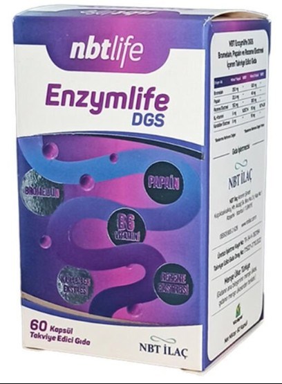 Nbt Life Enzymlife Dgs 60 Kapsül