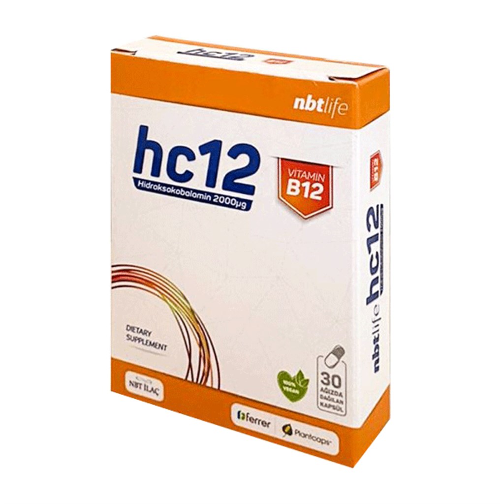 Nbt Life HC12 B12 İçeren 30 Kapsül