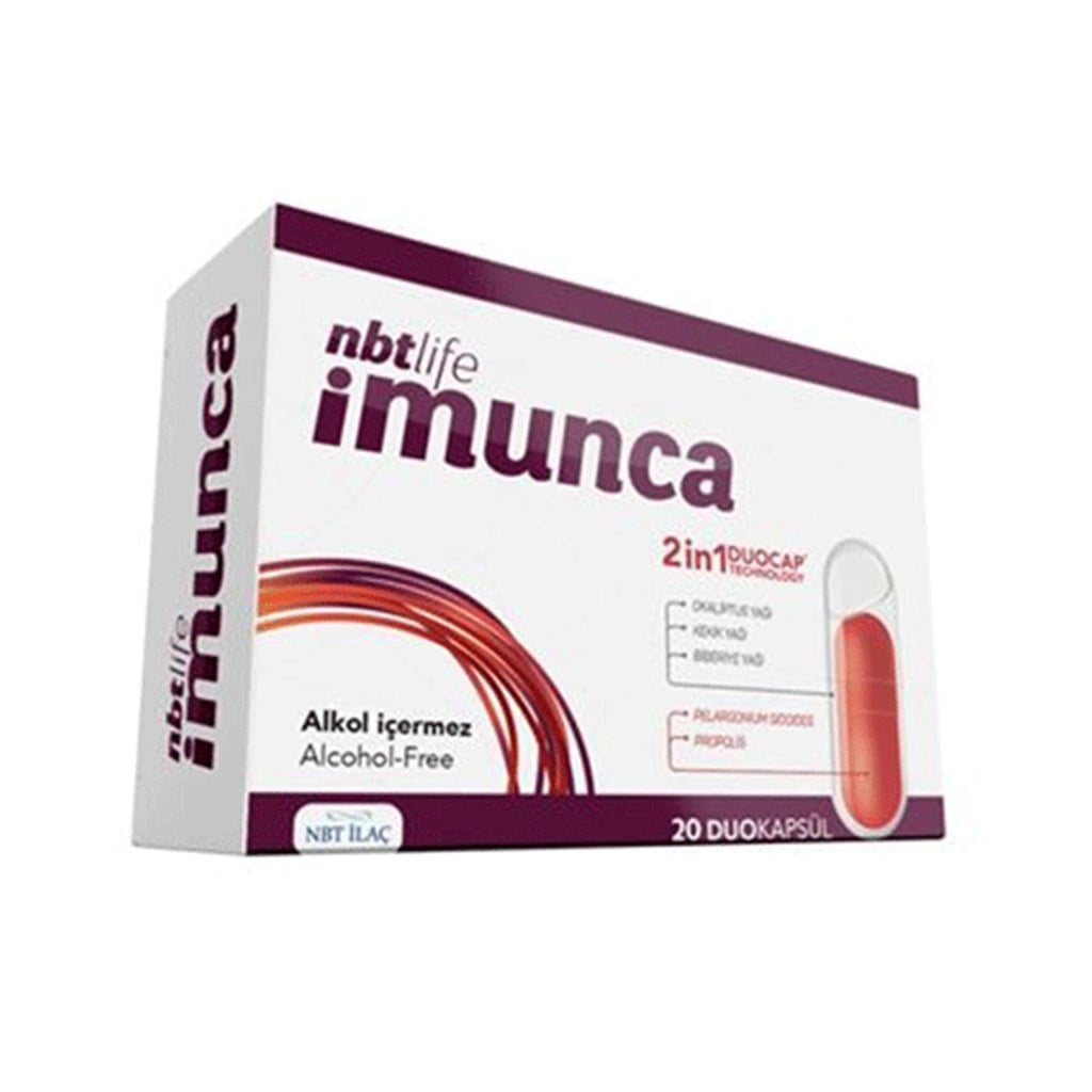 NBT Life Imunca 20 Duo Kapsül