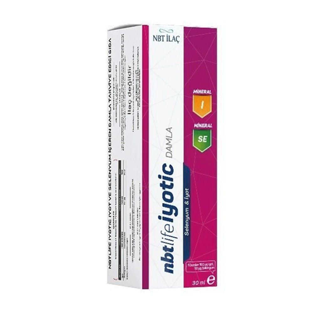 NBT Life İyotic Damla 30 ml İyot ve Selenyum İçeren Damla