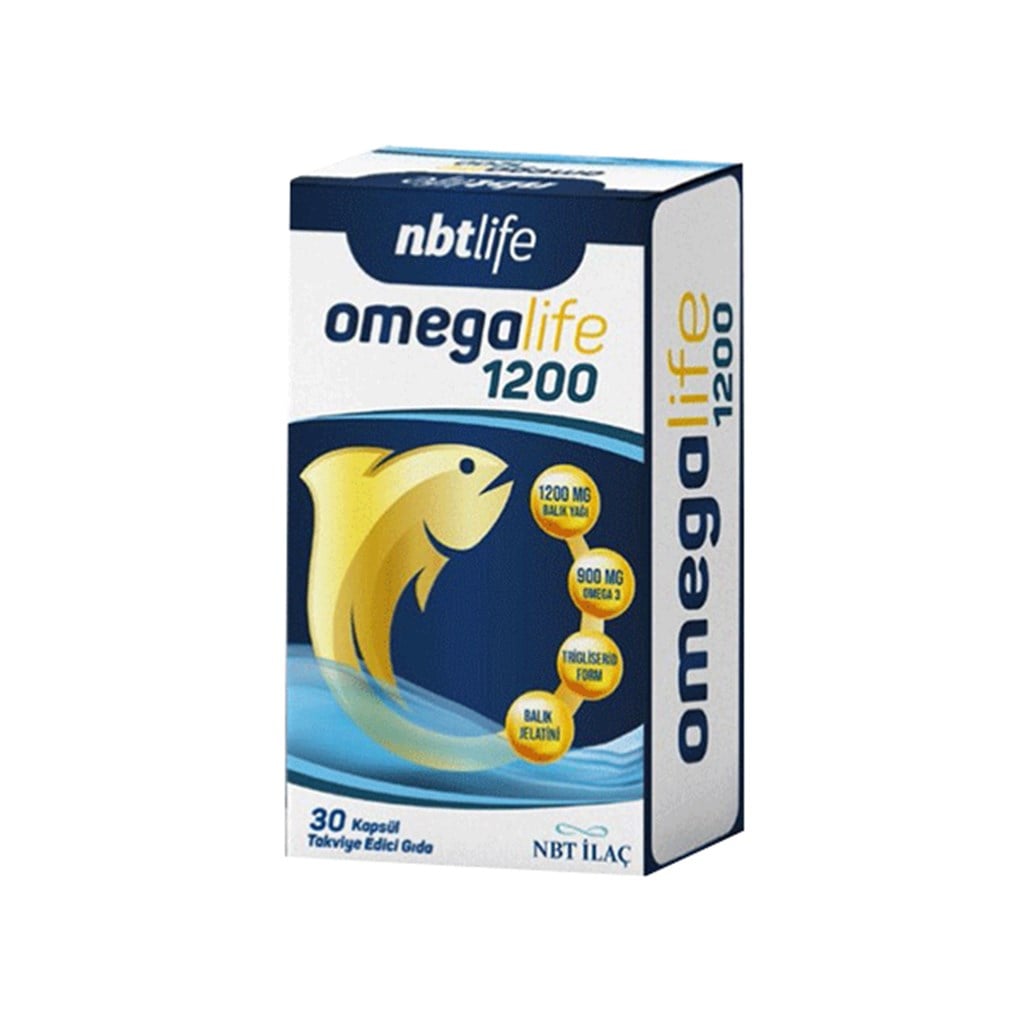 NBTLife Omegalife 1200 30 Kapsül