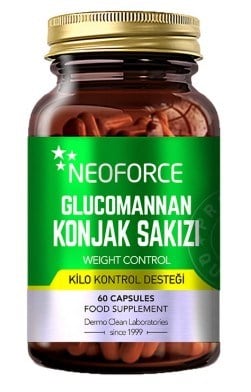 Neoforce Glucomannan Konjak Sakızı 60 Kapsül