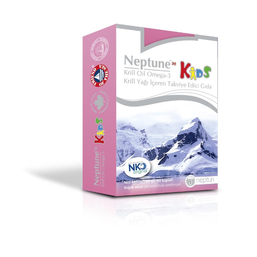 Neptune Krill Oil Kids 40 Kapsül