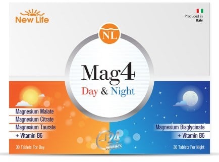New Life Mag 4 Day 30 Tablet & Night 30 Tablet