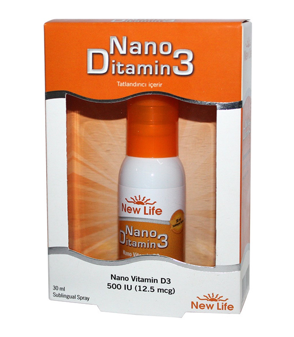 NEW LİFE NANO DİNAMİN3 500IU D3 SPREY 30ML