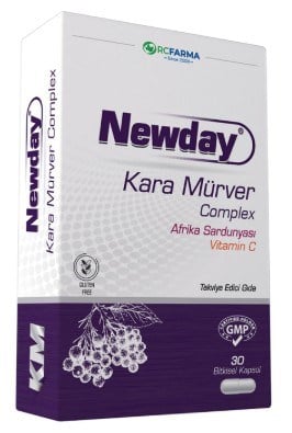Newday Kara Mürver Complex 30 Kapsül