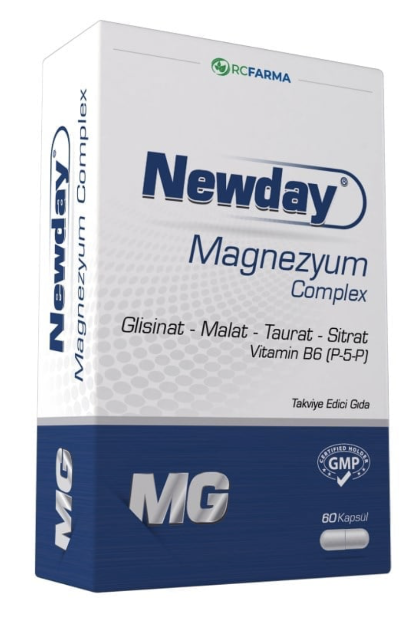 Newday Magnezyum Complex 60 Kapsül