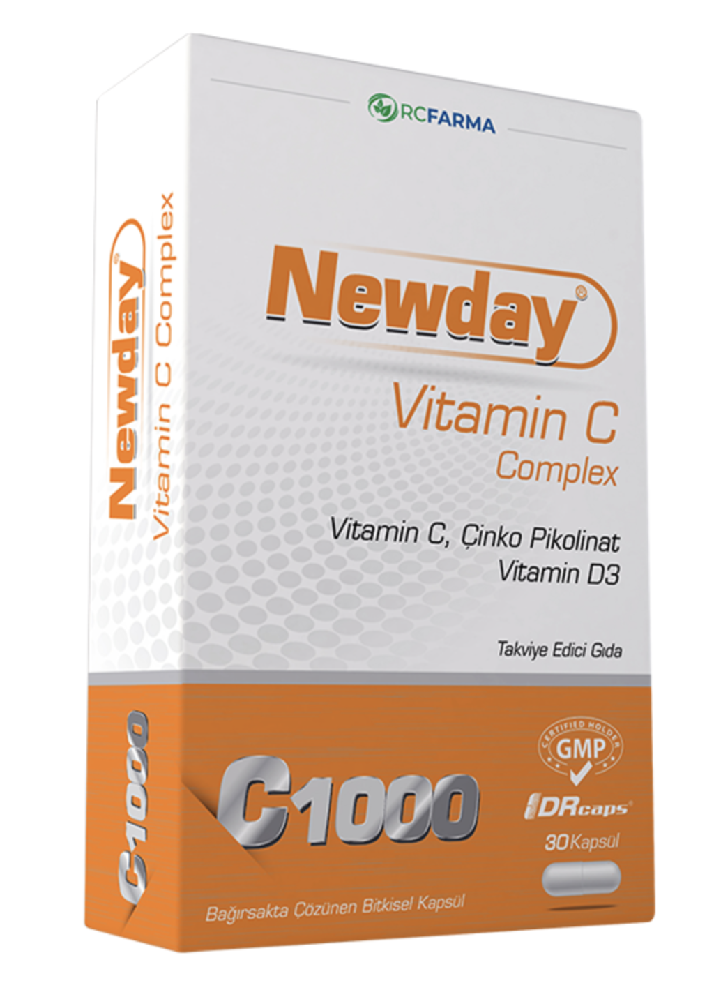 Newday Vitamin C 1000 Complex 30 Kapsül