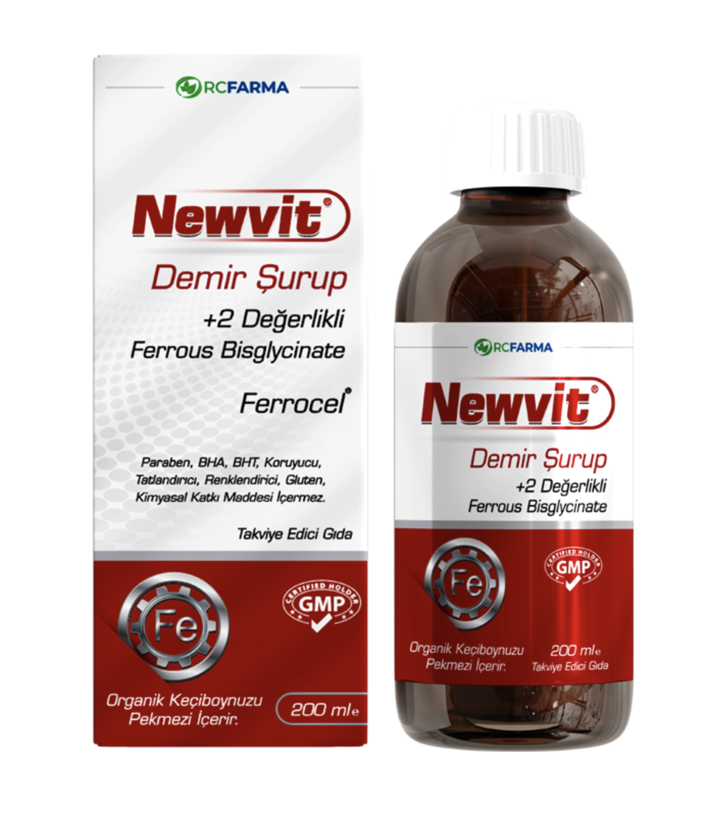 Newvit Demir Şurup 200 ml