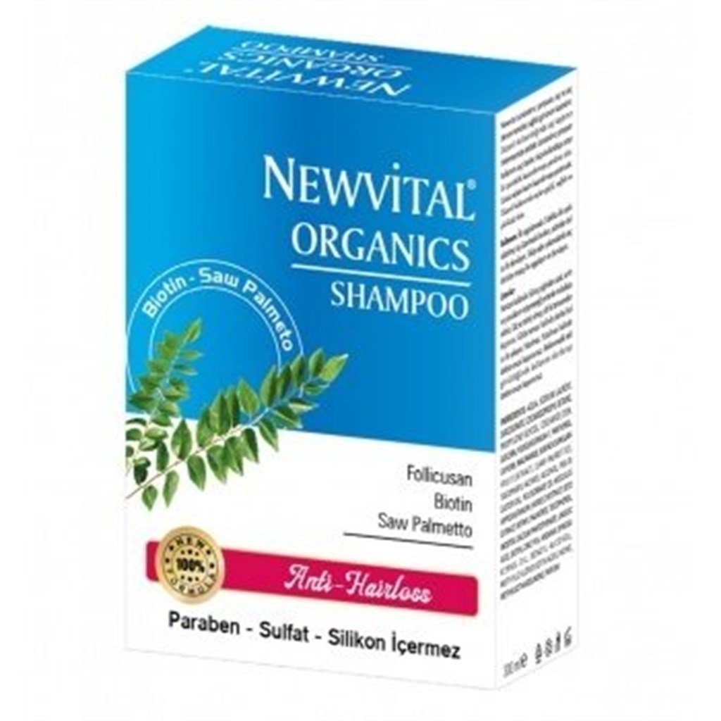 Newvital Organics Anti Hairloss Şampuan 300ml