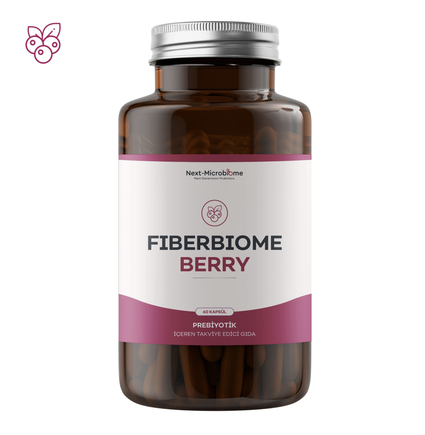 Next Microbiome Fiberbiome Berry 60 Kapsül