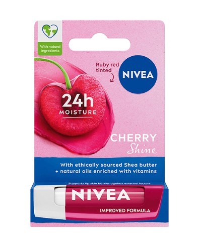 Nivea Kiraz Bakım Yapan Dudak Bakım Kremi 4,8 gr