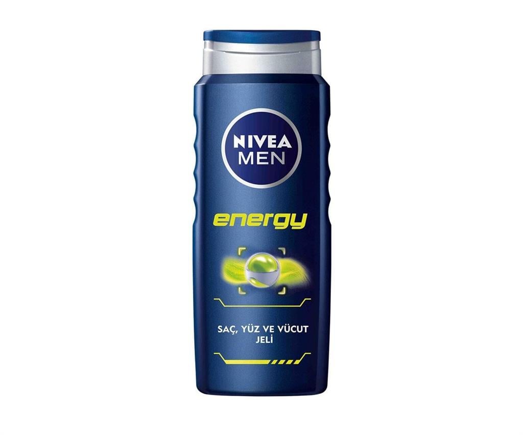 Nivea Men Energy Saç ve Vücut Şampuanı 500 ml