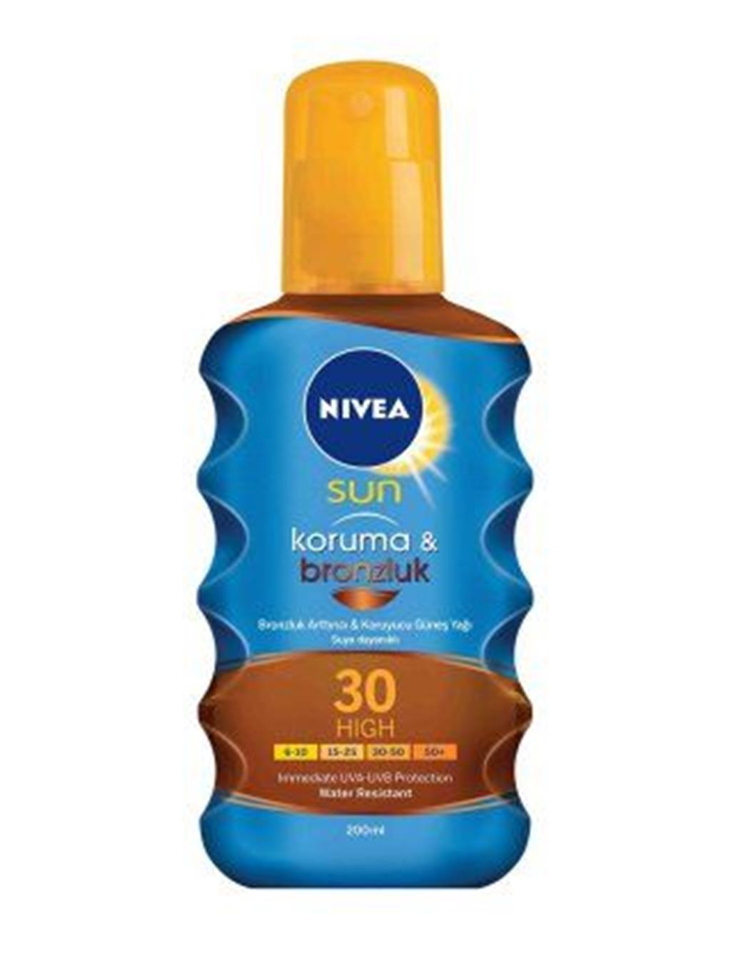 Nıvea Sun Koruma&bronzluk Arttırıcı Güneş Yağı Spf 30 200ml 