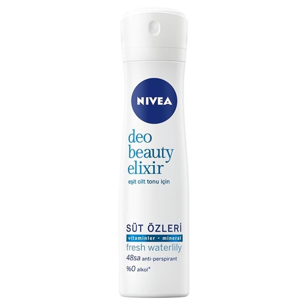 Nivea Women Beauty Elixir Süt Özleri Fresh Waterlily 150ml