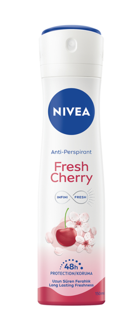 Nivea Women Fresh Cherry Deodorant 150 ml